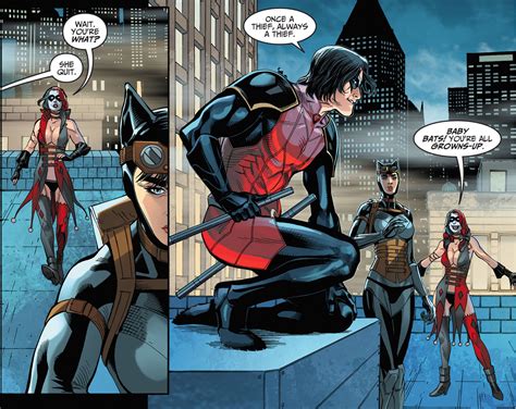 Robin Takes Out Harley Quinn Injustice Gods Among Us Comicnewbies
