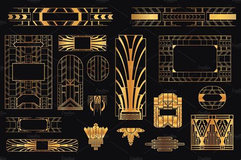 31 Art Deco Design Elements Vol2