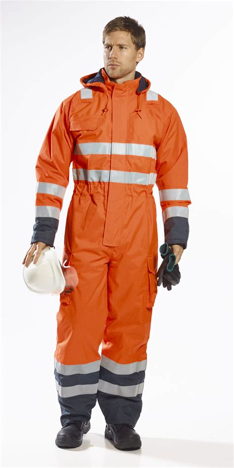 Portwest S775 Bizflame Rain Hi Vis Coveralls Uk