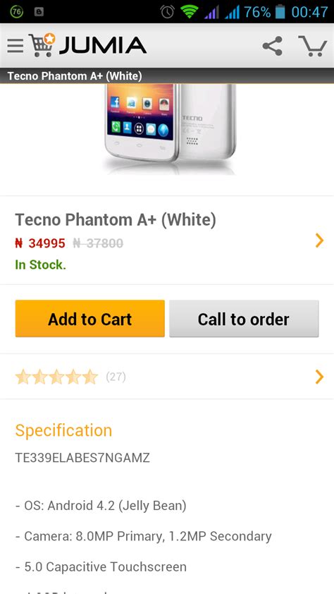 Jumia Launches Its First App For Android Devices