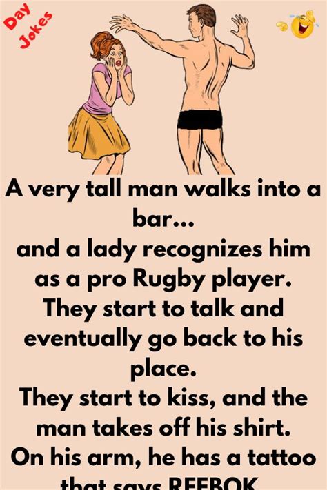 A Pro Rugby Player With Tattoos On Body Funny Work Jokes Funny Relationship Jokes Funny