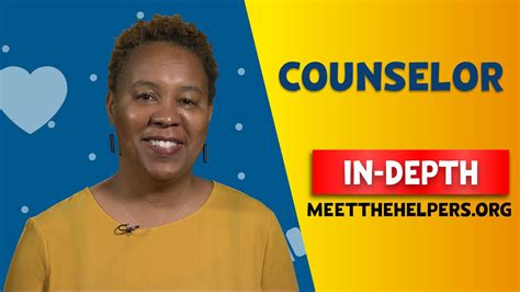 Counselors Are Helpers In Depth Pbs Learningmedia