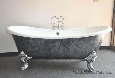 Below, read on for clawfoot bathtub the standard bathtub size is 60 inches long—so be sure to take your bathroom's size and your height into account when choosing a bathtub that you can relax. 71" Cast Iron Double Ended Slipper Clawfoot Tub w/Imperial ...