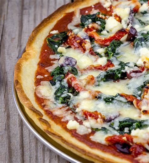 Feta And Spinach Pizza Recipe Mainland