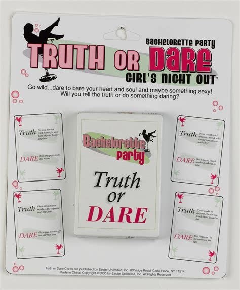 Truth Or Dare Card Game