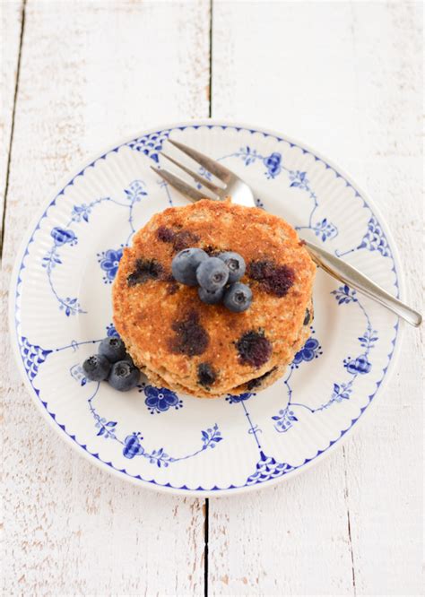 Scandi Home Millet And Blueberry Pancakes