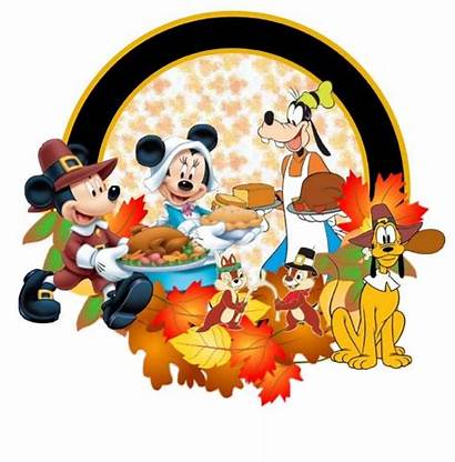 Thanksgiving Disney Mouse Clipart Minnie Fall Mickey