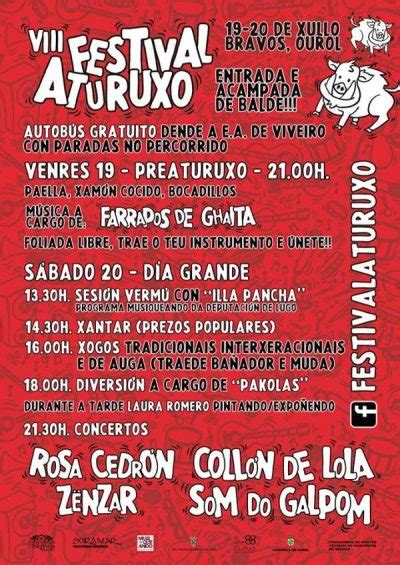 Festival Aturuxo Viveiro Fiestas Por Galicia