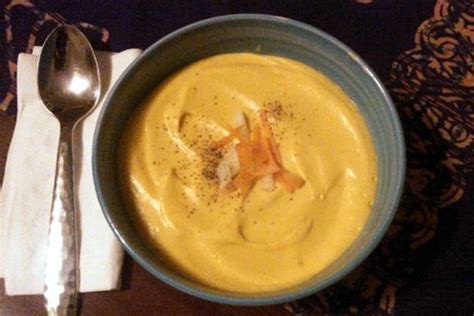Creamy Cauliflower Carrot Cashew Soup Recipe Go Dairy Free