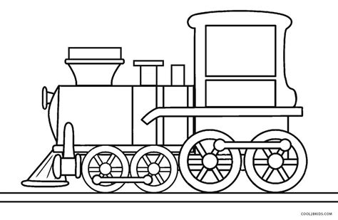 printable train coloring pages  kids coolbkids