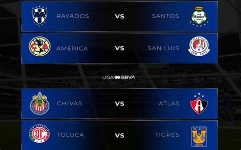 Liga Mx Así Se Jugarán Los Cuartos De Final Del Clausura 2023 Tuit