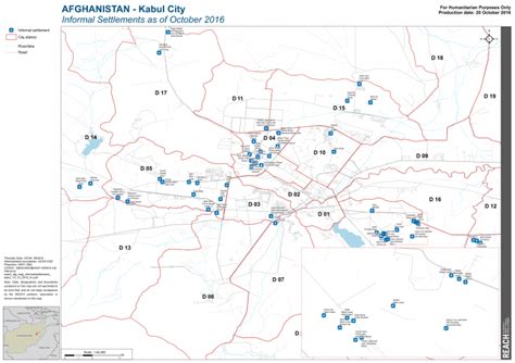 Kabul map kabul is the capital city of afghanistan, framed by the afghan provinces of parwan, kapisa, laghman, nangarhar, logar and vardak. Afghanistan - Kabul City, Informal Settlements as of October 2016 - Afghanistan | ReliefWeb