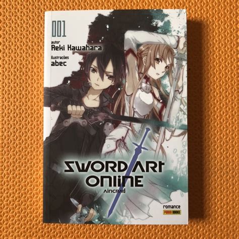 Light Novel Sword Art Online Aincrad Vol Desconto no Preço