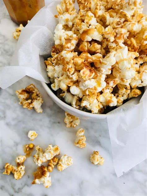 Popcorn Maken Met Salted Caramel Simpele Recepten