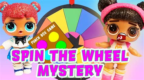 Lol Surprise Dolls Disney Princess Spin The Wheel Game Mystery W