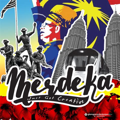 Contoh Poster Kemerdekaan Malaysia Penggambar