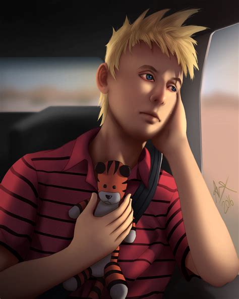 Calvin And Hobbes Grown Up By Arxers On Deviantart