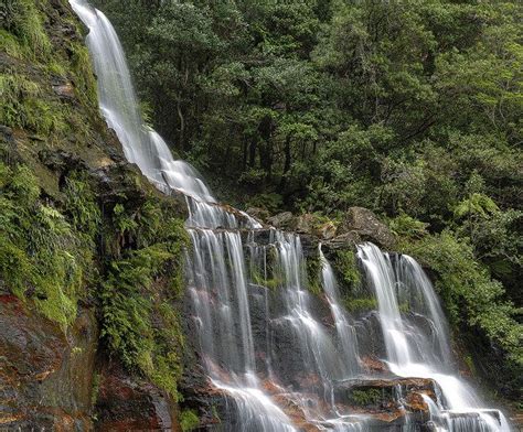 Katoomba Falls Blue Mountains Australia Waterfall Blue Mountain Water