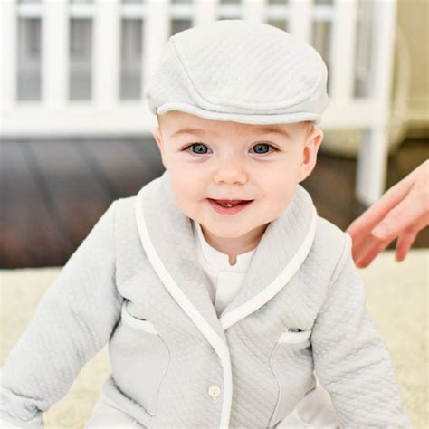 Baby Boy Hats Newborn Outfits Baby Boy Outfits Dapper Outfit Grey