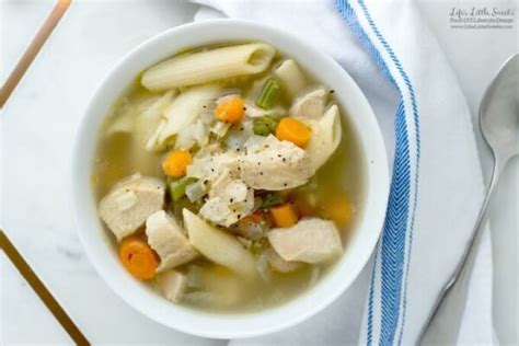 Soothing Ginger Garlic Chicken Noodle Soup Lifes Little Sweets
