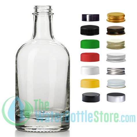375ml Nordic Oslo Clear Glass Screw Bottle At