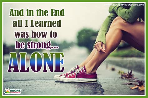 Being Alone Sayings and Being Alone Quotes | Wise Old Sayings Quotes About Being Strong 