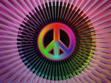47 Colorful Peace Wallpaper
