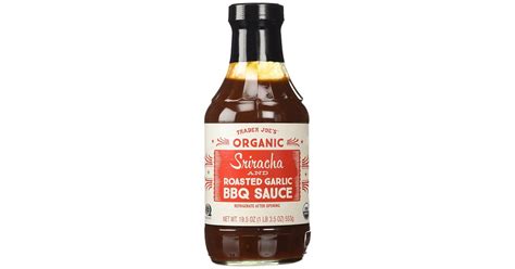 Trader Joes Organic Sriracha And Roasted Garlic Bbq Sauce Best Trader