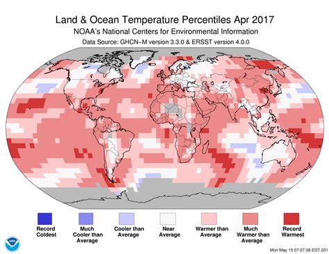 Assessing The Global Climate In April 2017 News National Centers