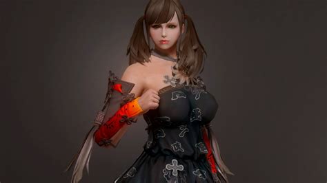 【skyrim】lady Samurai Armor Tre Maga