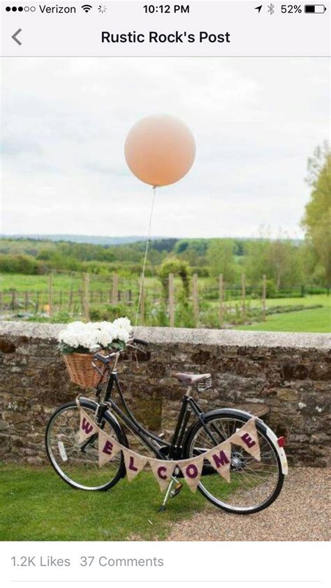 Pin By Corinne Flanagan Lutter On ️bicycles Bicycle Themed Wedding