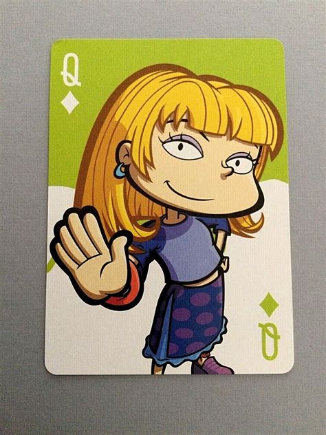 Angelica Pickles Grown Up Rugrats Characters Single Swap Playing Card Ebay