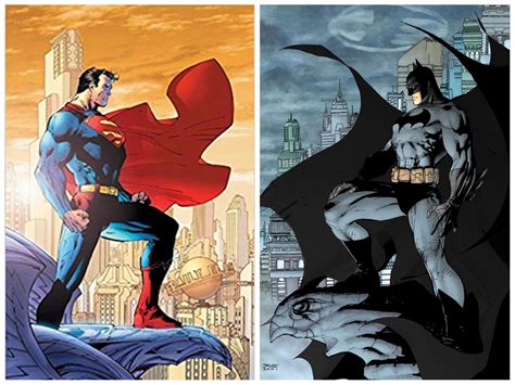 Jim Lees Batmansuperman Companion Pieces Rcomicbooks