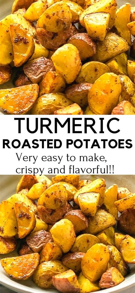 Flavorful Turmeric Roasted Potatoes