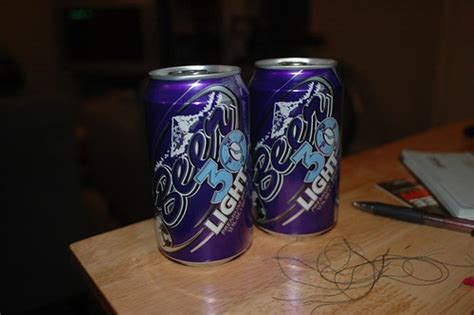 Beer 30 Light In A Purple Can Motto Any Time Is The Rig Flickr