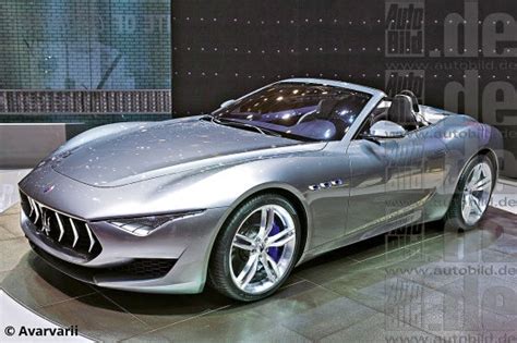 Maserati Alfieri Spyder Italienische Offenbarung Auto Bild