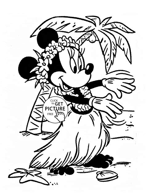 It only needs some color to sparkle it. Coloring Pages About Hawaii - Coloring Home