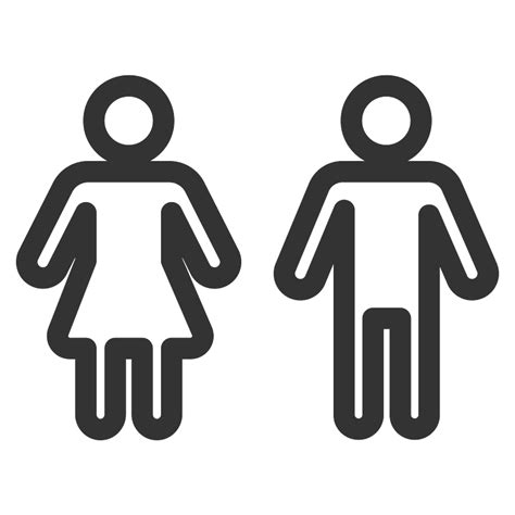 Female And Male Icon Free Download Transparent Png Creazilla