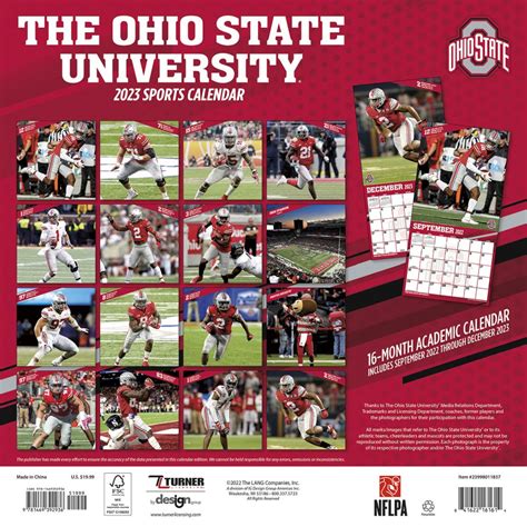Ohio State Academic Calendar 2023 W2023a