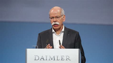 Daimler Gro Investor Warnt Vor Zetsche Als Aufsichtsratschef