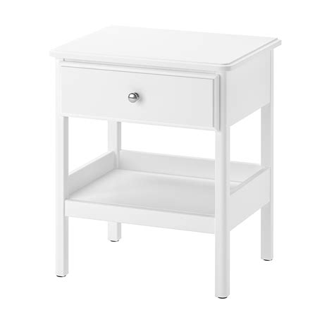 Tyssedal Bedside Table White 51x40 Cm Ikea Eesti
