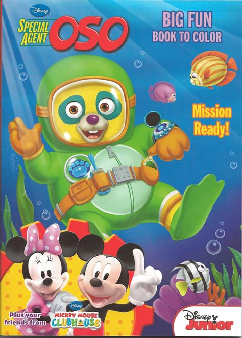 Special Agent Oso Coloring Book Benjamin Simmons