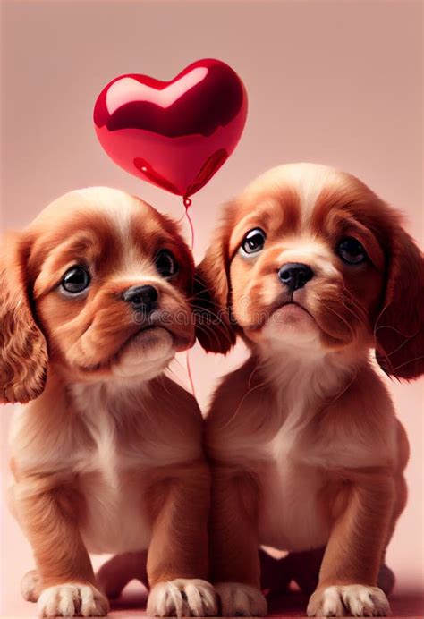 Valentines Day Love Cute Card Pets Puppy Puppies Dog Dogs Heart Hearts