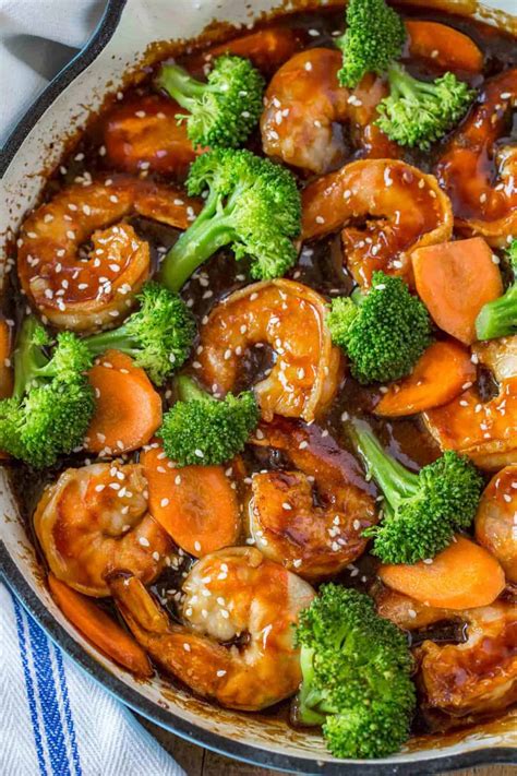 My husband and i grill dinner almost every night, and i love grilling veggies for a side dish. Easy Shrimp Stir-Fry - Dinner, then Dessert