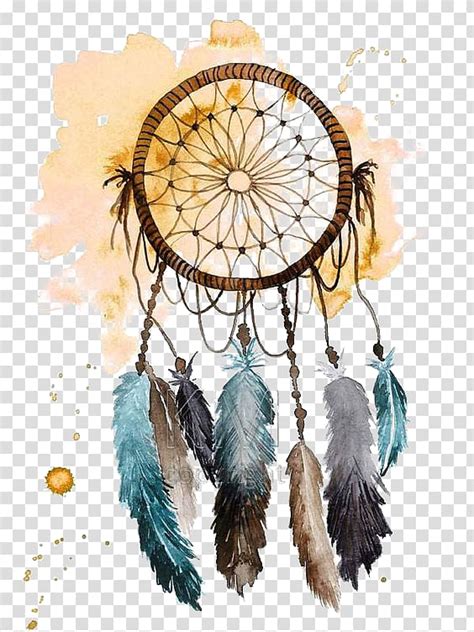 Free Download Dreamcatcher Watercolor Painting Drawing