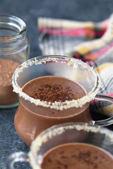 video decadent spiced coconut hot chocolate fit foodie finds