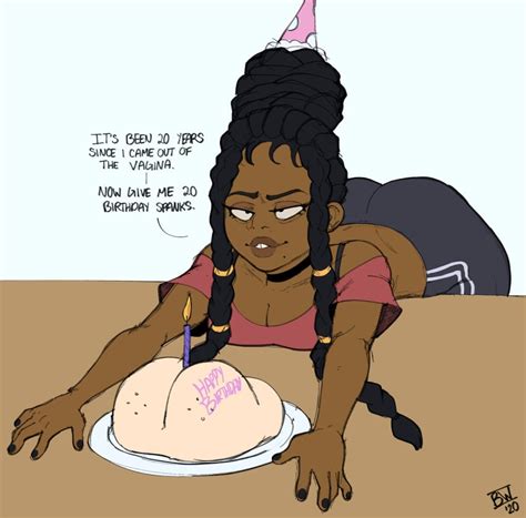 rule 34 2020 2020s artist self insert ass bent over bent over table birthday birthday cake