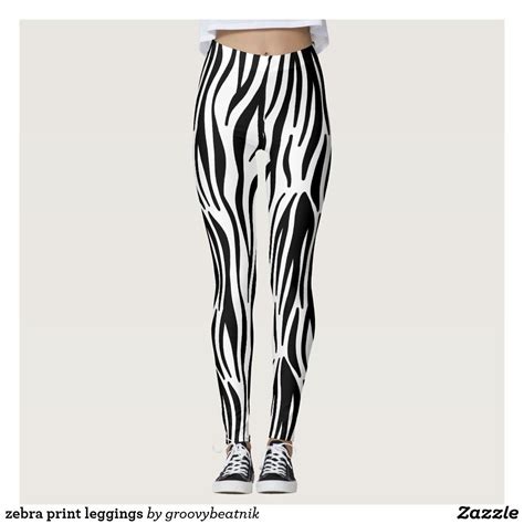 Zebra Print Leggings Zebra Print Leggings Printed