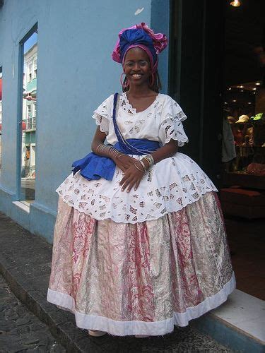 Brazilian Woman In Traditional Dress Brazilian Clothes Brazil