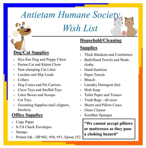 Other Ways To Give Antietam Humane Society